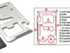 Card multifunctional supravietuire